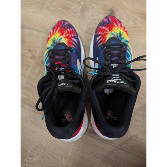 Brooks Launch 5 Rock n Roll Tie Die Marathon Series Men's 10.5 D Running Shoes - Picture 10 of 16